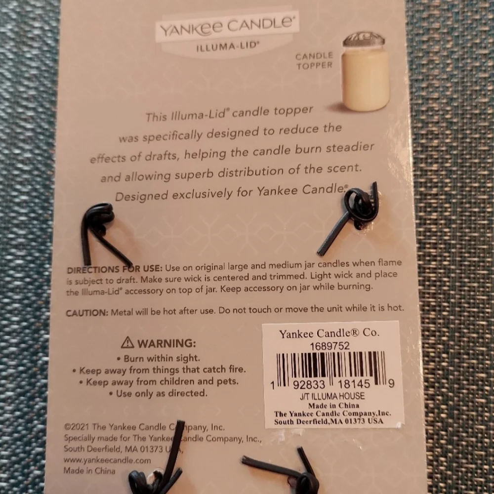 YANKEE CANDLE ILLUMA LID JAR COPPER TOPPER HOUSES BNWT Retired